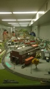 Trains at the museum